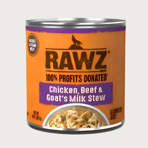 RAWZ Chicken, Beef & Goat's Milk Stew for Dogs