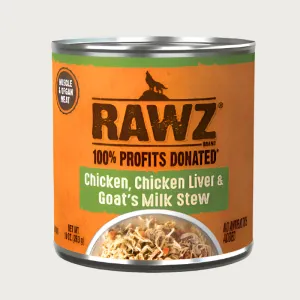 RAWZ Chicken, Chicken Liver & Goat's Milk Stew for Dogs