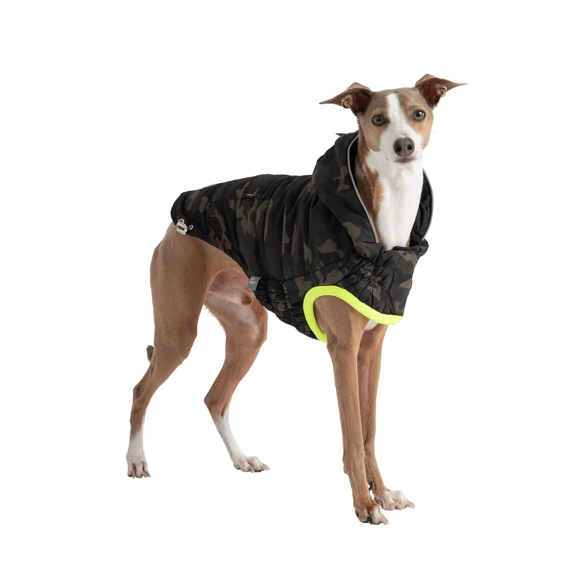 Recycled Parka Dog Jacket Camouflage