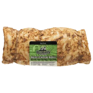 Redbarn Beef Cheek Roll Glazed Dog Chew