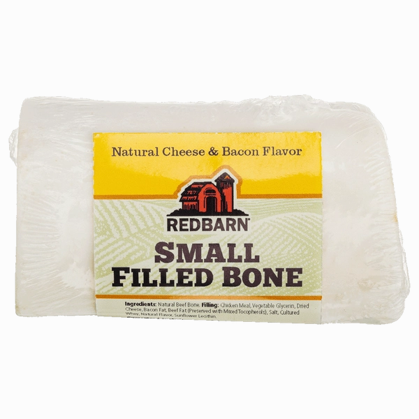 RedBarn Natural Filled Bone; Cheese & Bacon