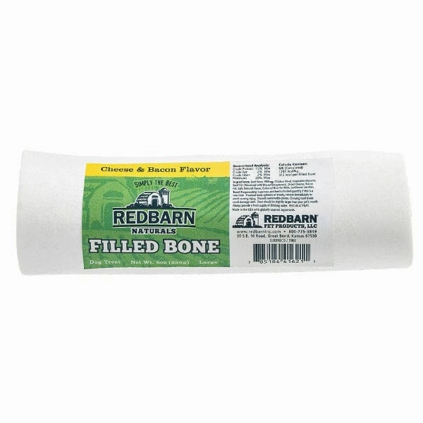 RedBarn Natural Filled Bone; Cheese & Bacon