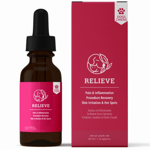 Reelax Pet Sciences Relieve Oil for Dogs