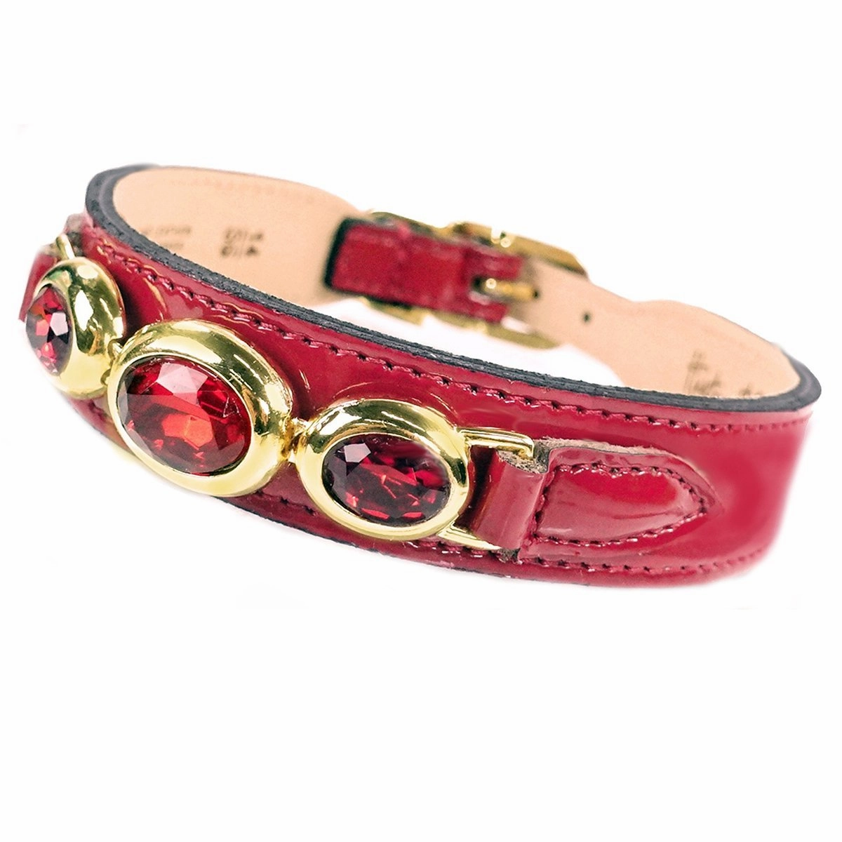Regency Collection Dog Collar Ruby Red