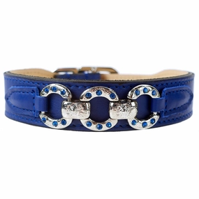 Rodeo Drive Collection Dog Collar Cobalt Blue