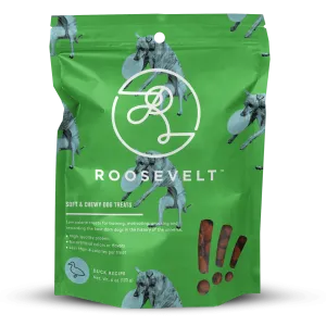 Roosevelt Soft & Chewy Dog Treats Duck Recipe