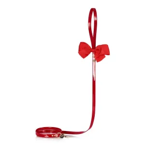 Roses Dog Leash Red