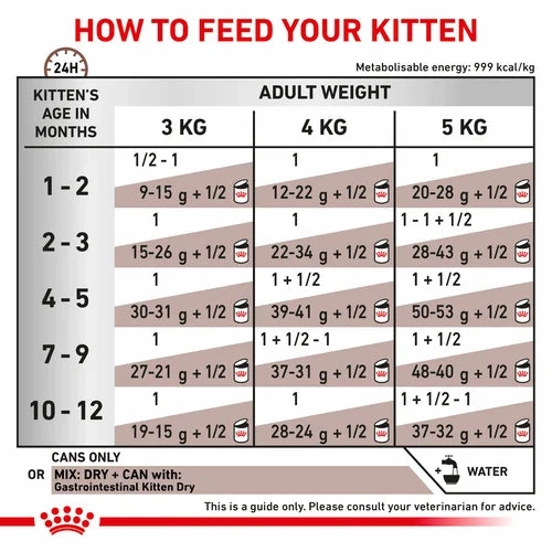 Royal Canin - Feline Gastro Intestinal Kitten Mousse 195g