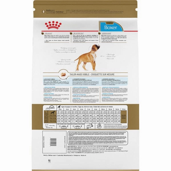 Royal Canin Boxer Puppy Dry Dog Food, 30lb