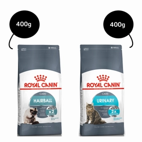 Royal Canin Hairball Care Dry Food and Urinary Care Adult Cat Dry Food Combo