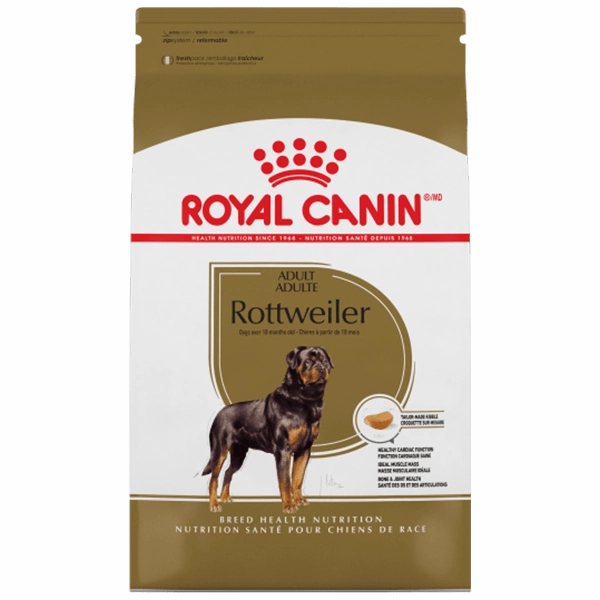 Royal Canin Rottweiler Adult Dry Dog Food, 30lb (SPECIAL ORDER ITEM)