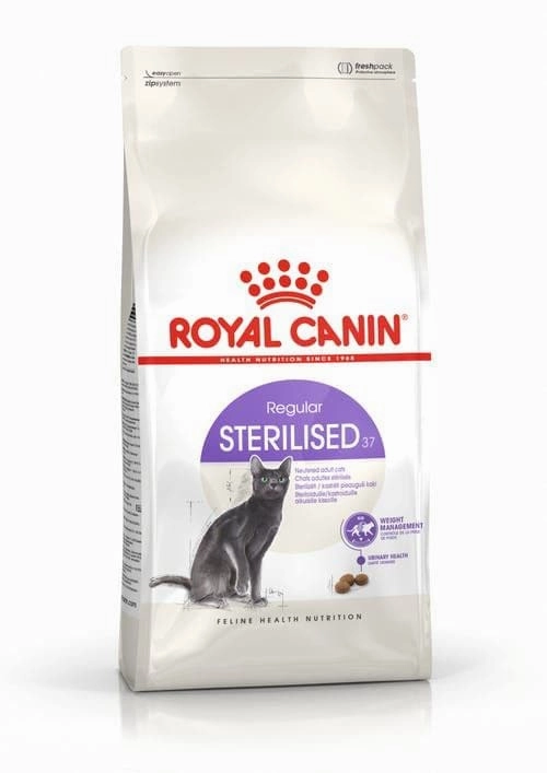 Royal Canin Sterilised 37 and Sterilised Gravy Adult Cat Wet Food Combo