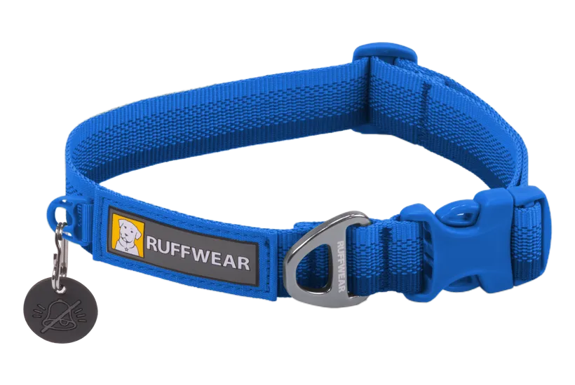 Ruffwear Front Range Dog Collar in Blue Pool