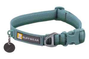 Ruffwear Front Range Dog Collar in River Rock Green