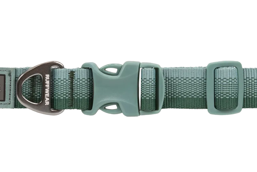 Ruffwear Front Range Dog Collar in River Rock Green