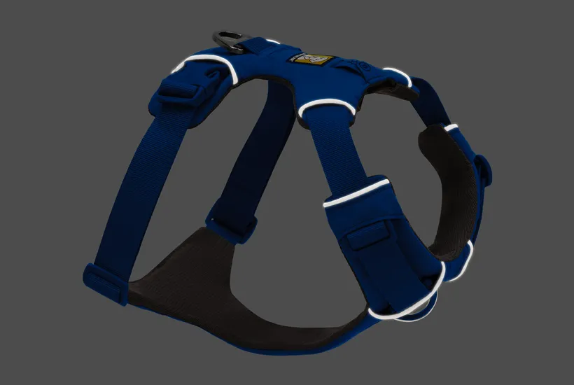 Ruffwear Front Range Dog Harness in Blue Pool