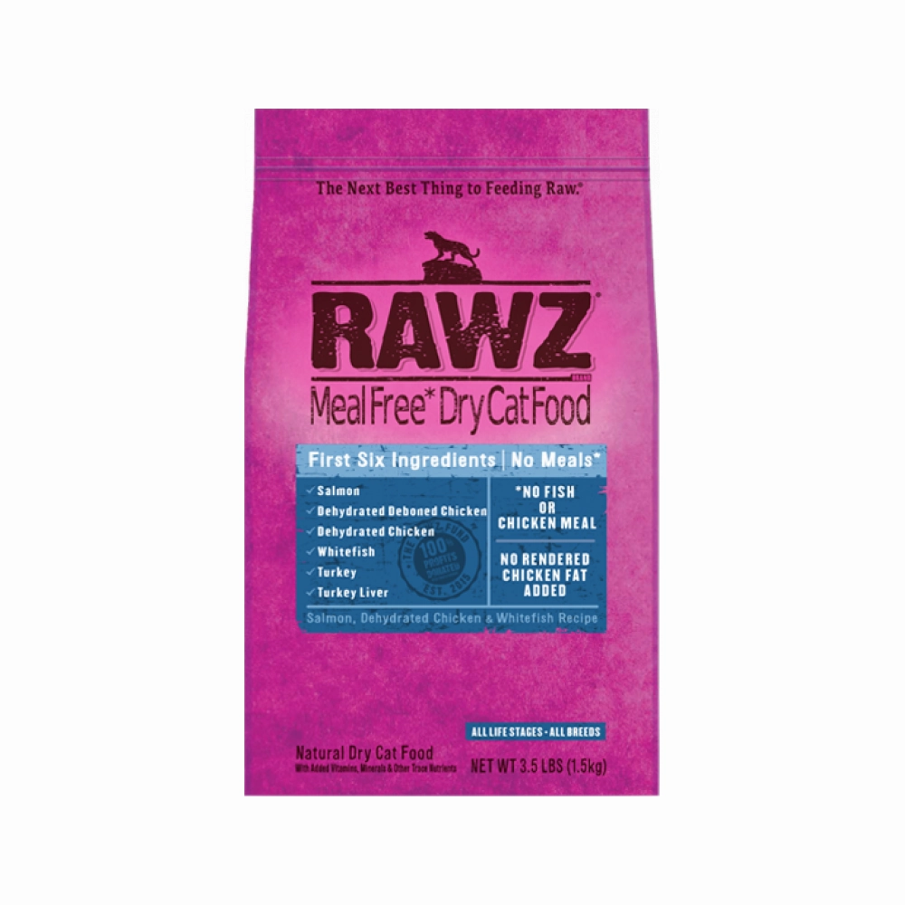 Salmon, Dehydrated Chicken & Whitefish Cat Food
