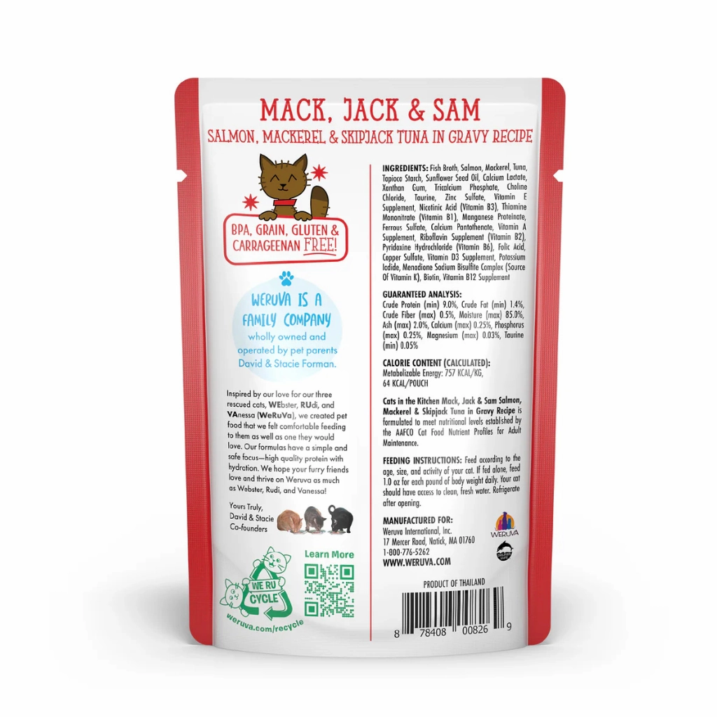 Salmon, Mack & Tuna
