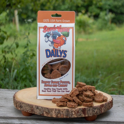Sam's Yams Daily's Simply Sweet Potato, Apple and Carrot Dog Treats
