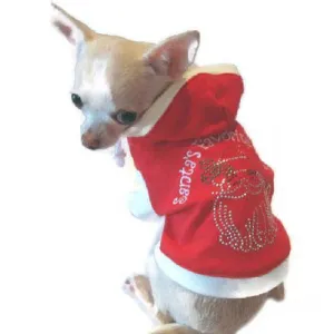Santa's Favorite Pup Dog Hoodie