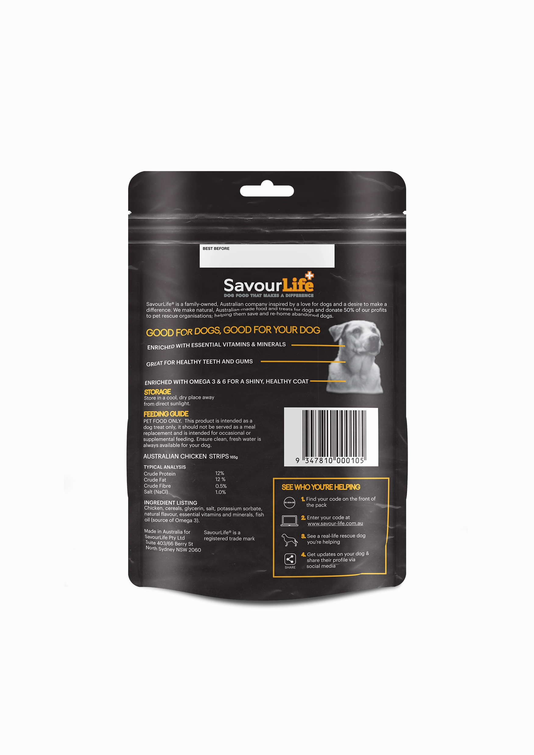 SavourLife - Australian Chicken Strips (165g)