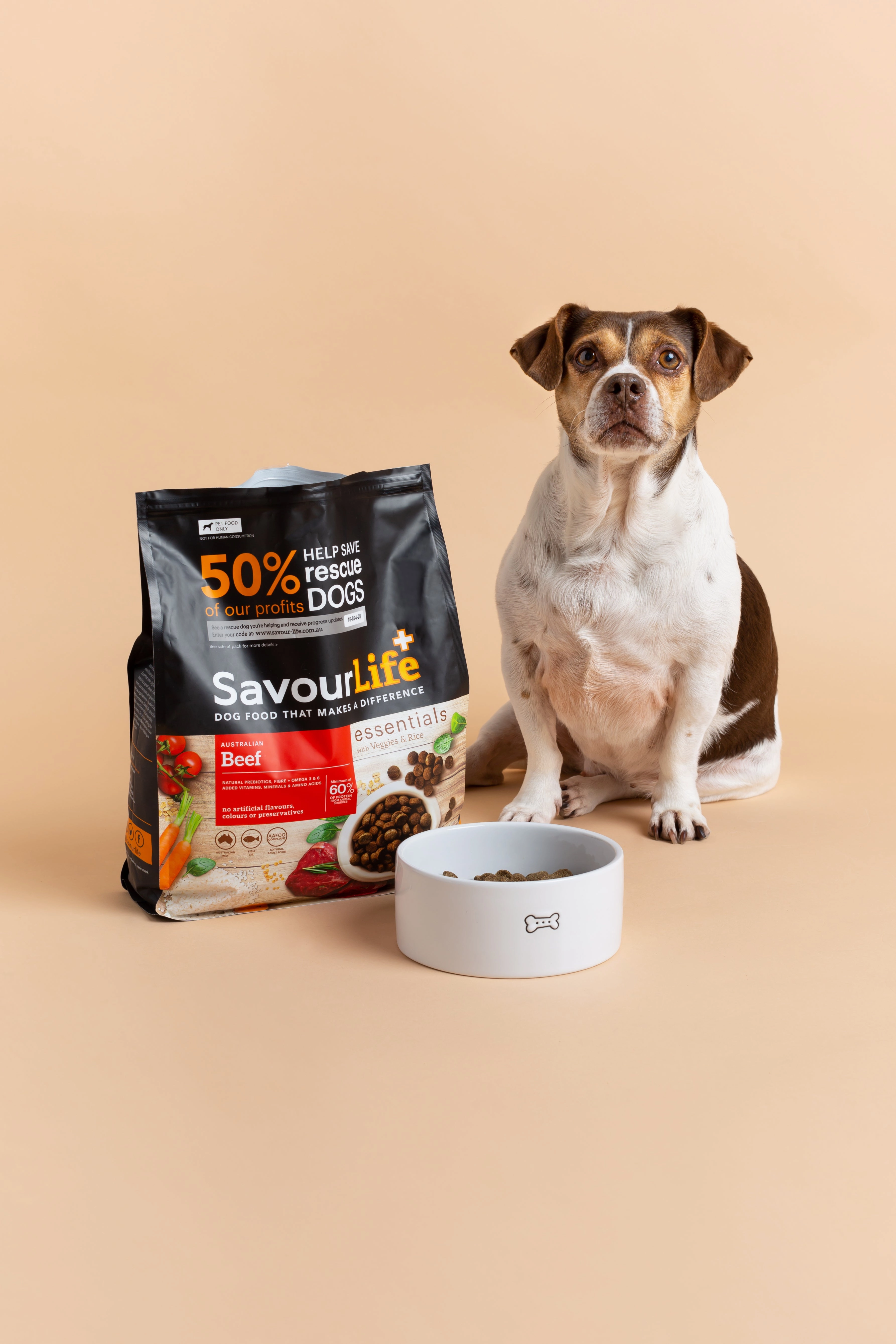 SavourLife - Essentials Beef Dog Dry Food (3kg)