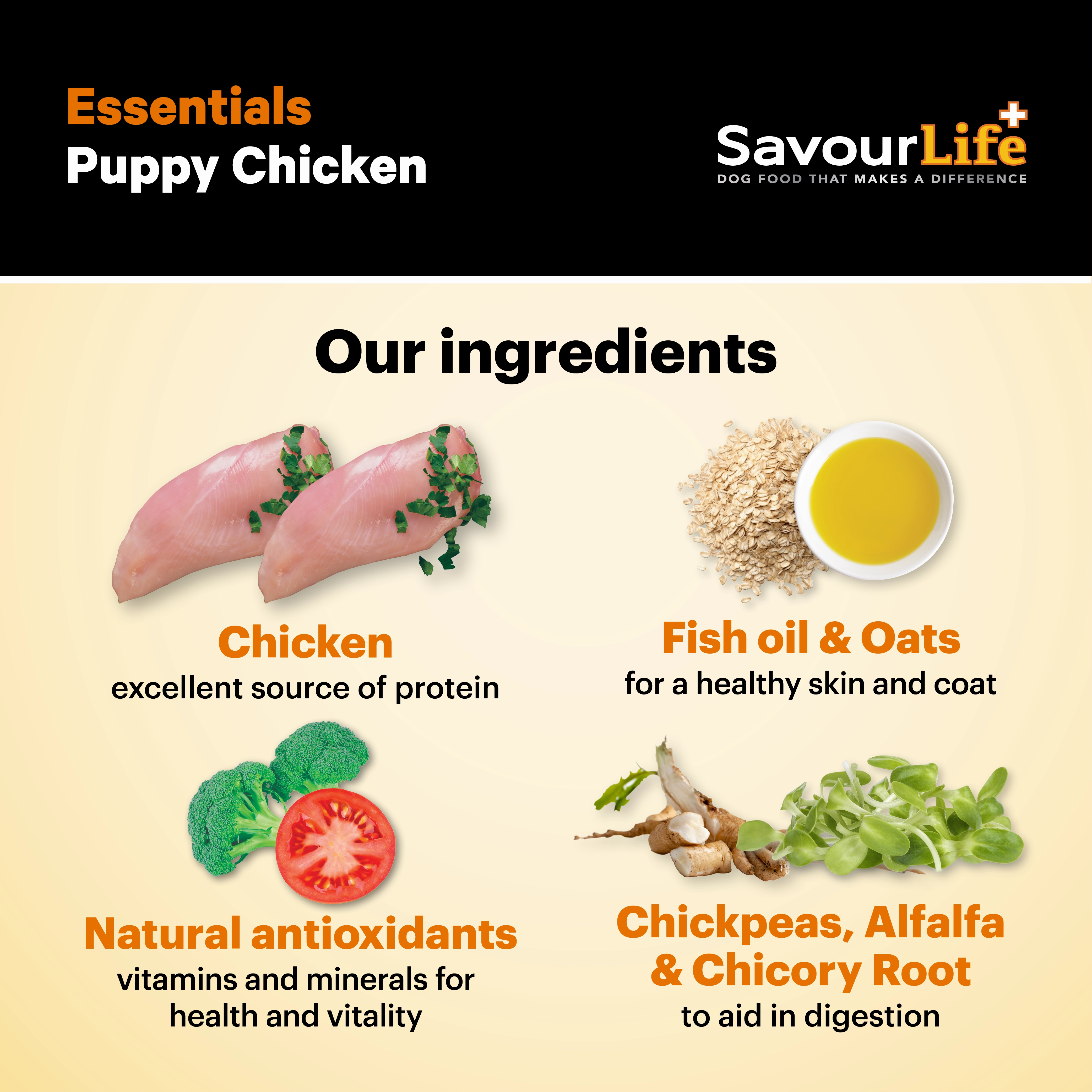 SavourLife - Essentials Chicken Puppy Dry Food (3kg)