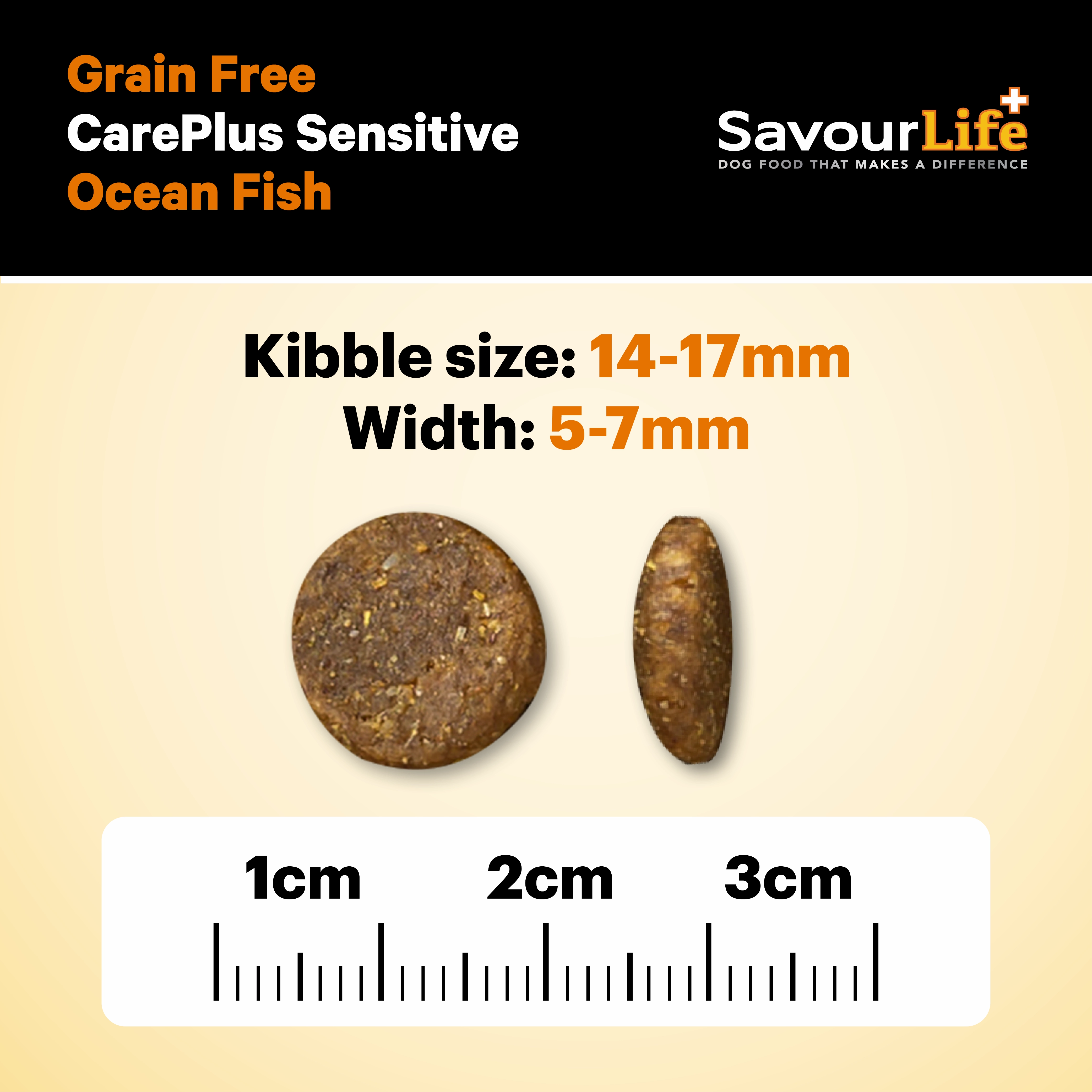 SavourLife - Grain Free Ocean Fish CarePlus Sensitive Dog Dry Food (10kg)