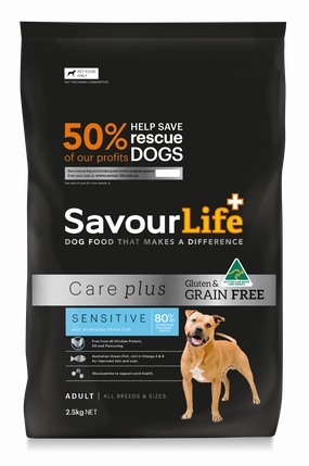 SavourLife - Grain Free Ocean Fish CarePlus Sensitive Dog Dry Food (2.5kg)
