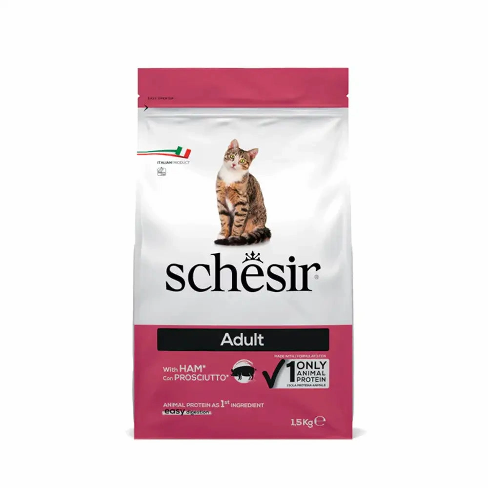 Schesir - Adult Maintenance Cat Food - Ham