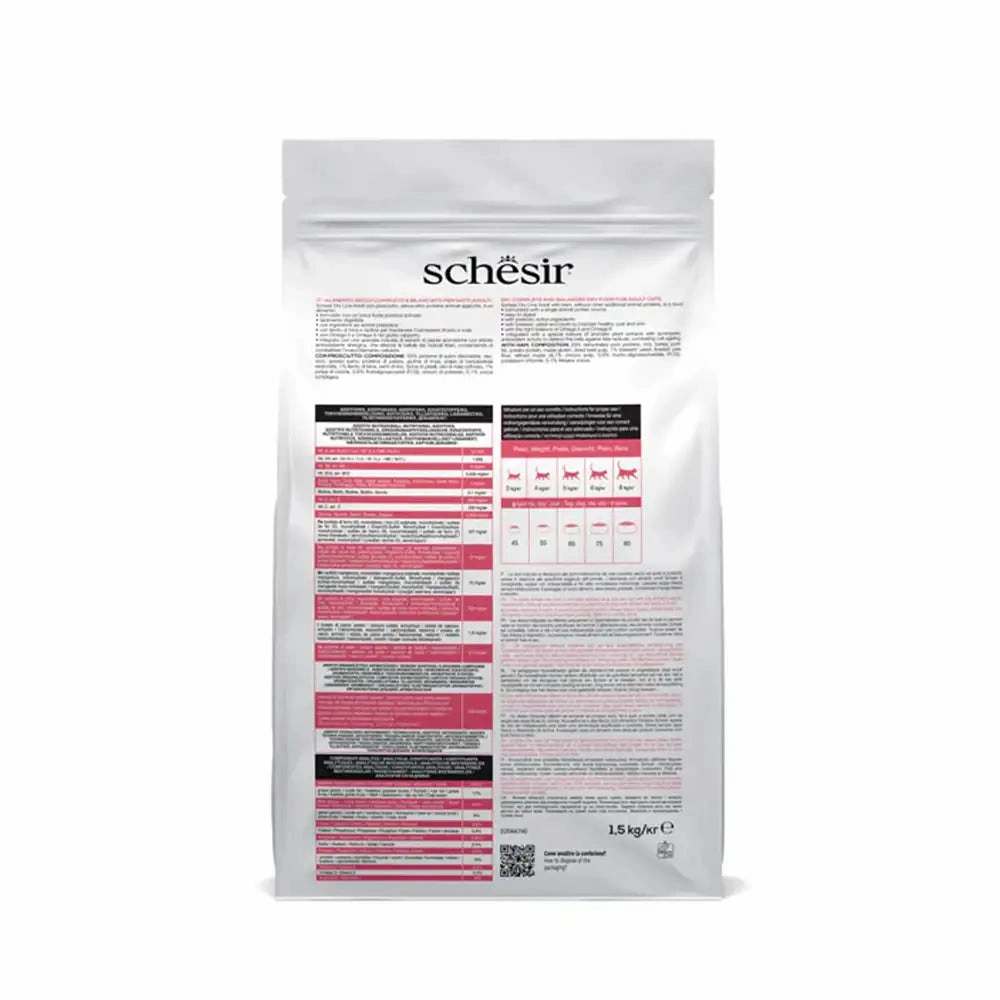 Schesir - Adult Maintenance Cat Food - Ham