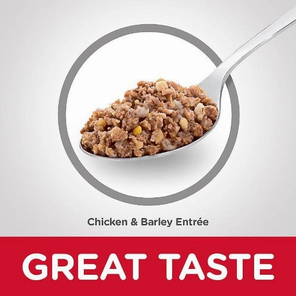 Science Diet Chicken & Barley Entree Adult 7  Canned Dog Food, 13oz