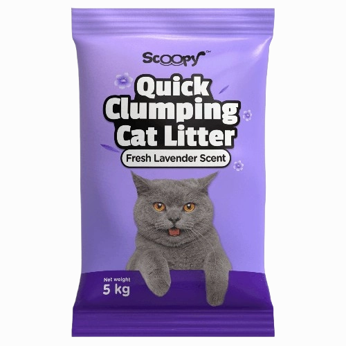 Scoopy Cat Litter, Me-O Creamy Treats, Digyton Syrup, Signature Cat Food & Basil Plush Squeaky Toy Limited Cat Hamper