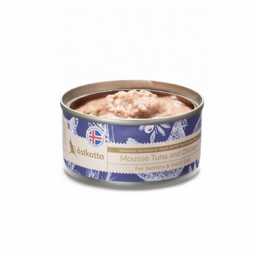 Senior Tuna & Chicken Mousse Can