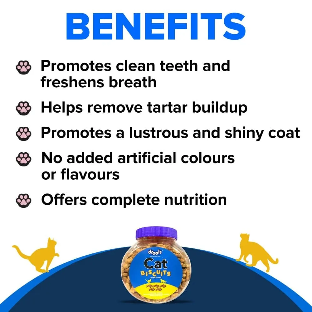 Sheba Chicken Loaf Kitten Wet Food, Drools Biscuit Treat, Kitty Yums Lickable Real Chicken Creamy Treat Cats Combo