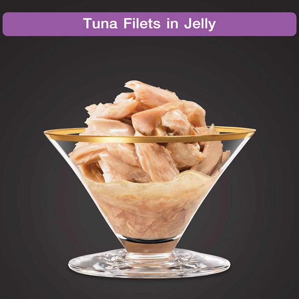 Sheba Pure Tuna Filets in Jelly Premium Cat Wet Food and Chicken Flavour Irresistible Cat Dry Food Combo