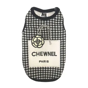 Shop Chewnel Dog Tank Black