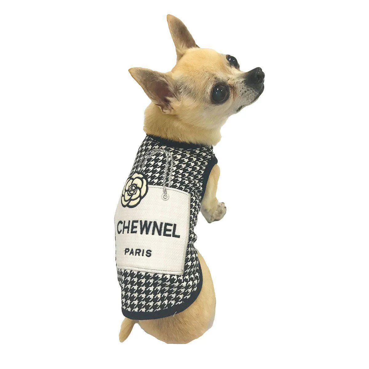 Shop Chewnel Dog Tank Black