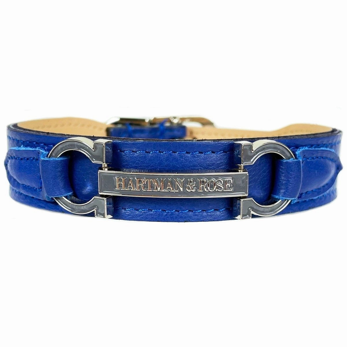 Signature Collection Dog Collar Cobalt Blue/Nickel