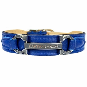 Signature Collection Dog Collar Cobalt Blue/Nickel