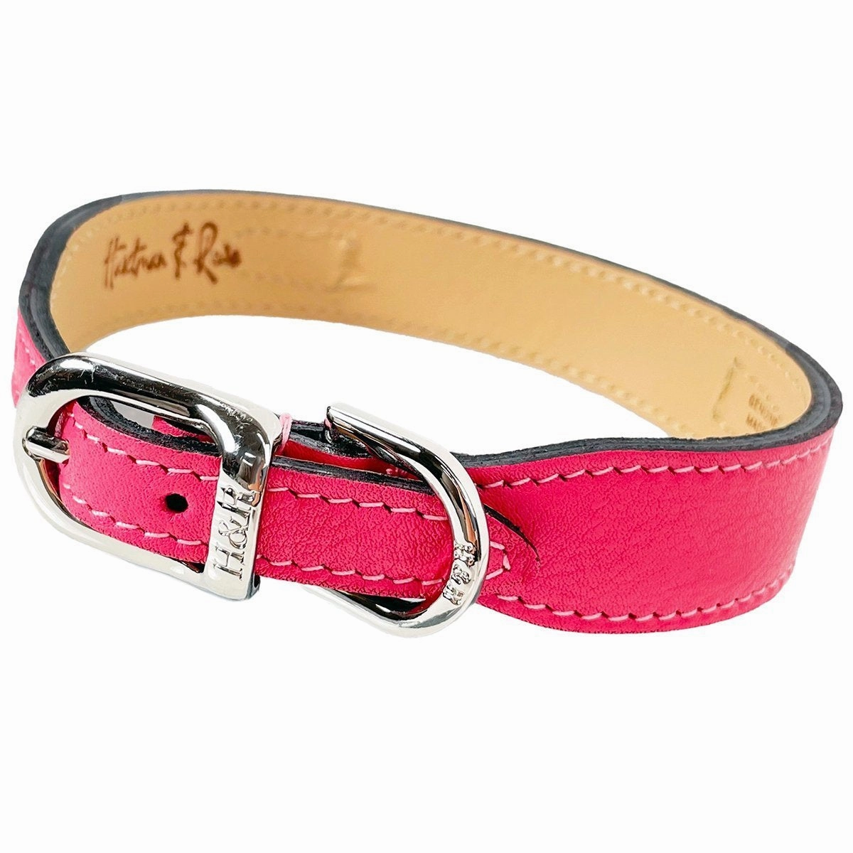 Signature Collection Dog Collar Petal Pink/Nickel