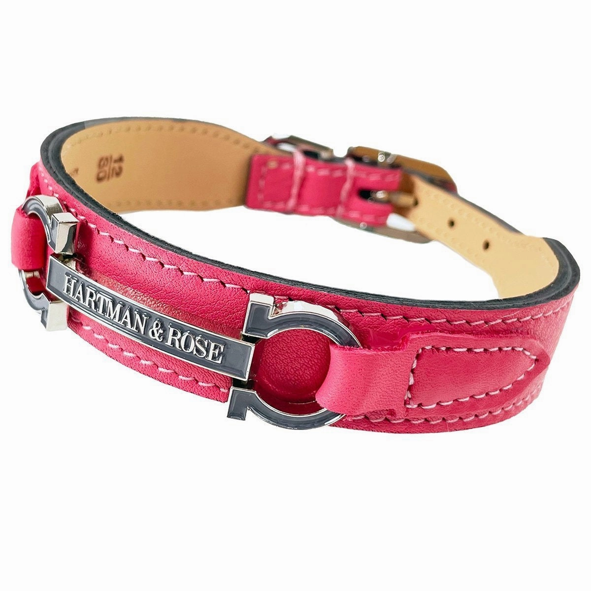 Signature Collection Dog Collar Petal Pink/Nickel