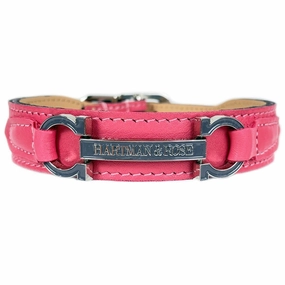 Signature Collection Dog Collar Petal Pink/Nickel