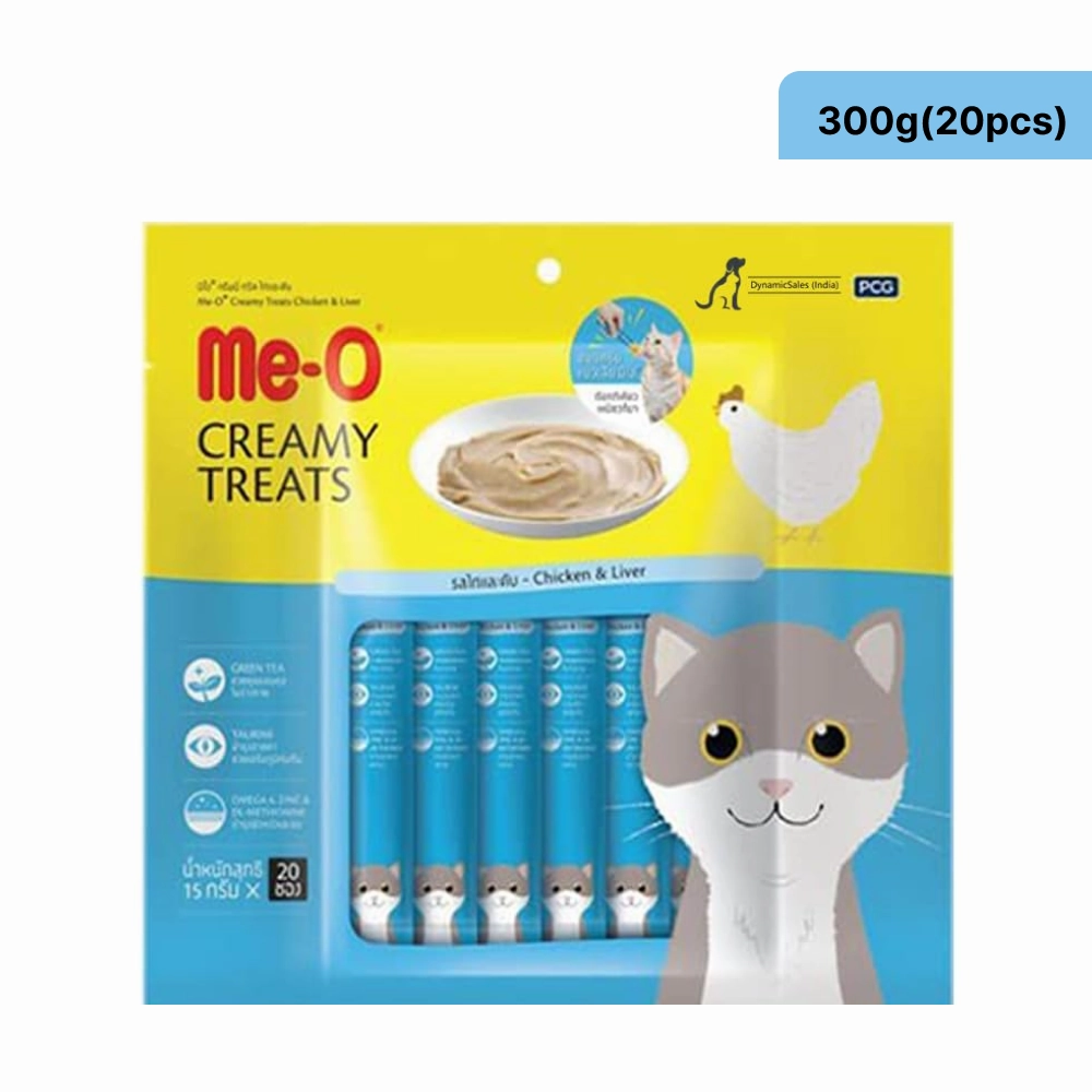 Signature Grain Zero Ocean Fish Sardine Mackerel Adult Dry Food, Me O Creamy Chicken Liver Cats Treat Combo