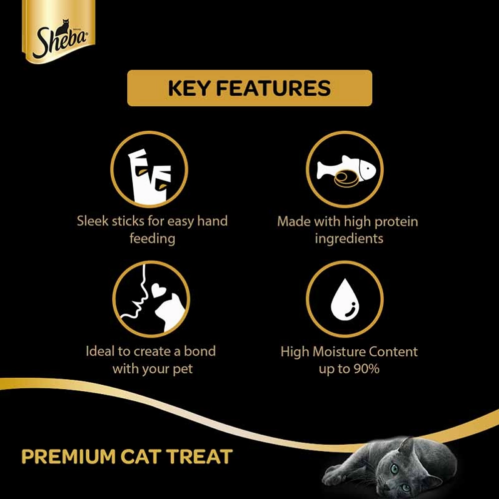 Signature Grain Zero Ocean Fish Sardine Mackerel Adult Dry Food, Sheba Tuna Prawn Maguro Melty Cats Treats Combo