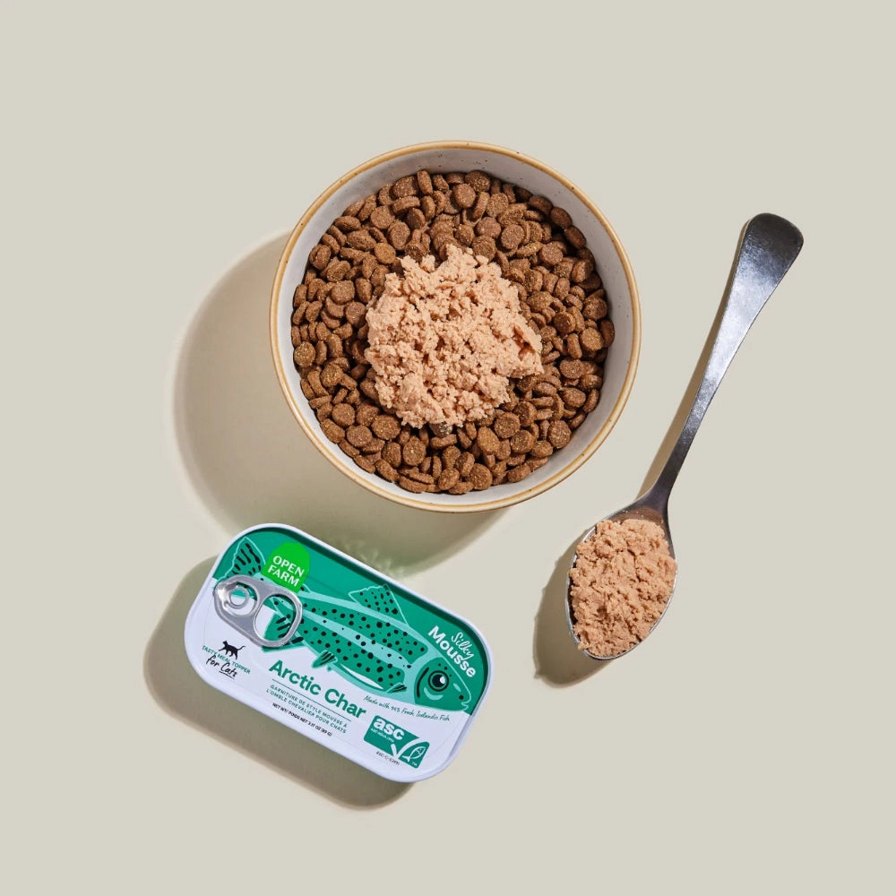 Silky Mousse Arctic Char Tasty Meal Topper for Cats