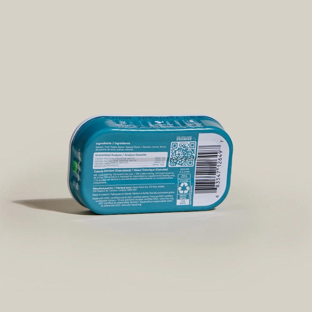 Silky Mousse Salmon & Cod Tasty Meal Topper for Cats