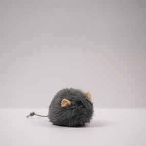 Skatrs Wiggle MouseToyforCats (Grey)
