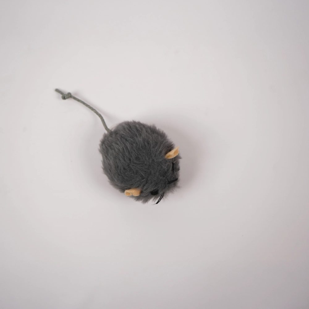 Skatrs Wiggle MouseToyforCats (Grey)