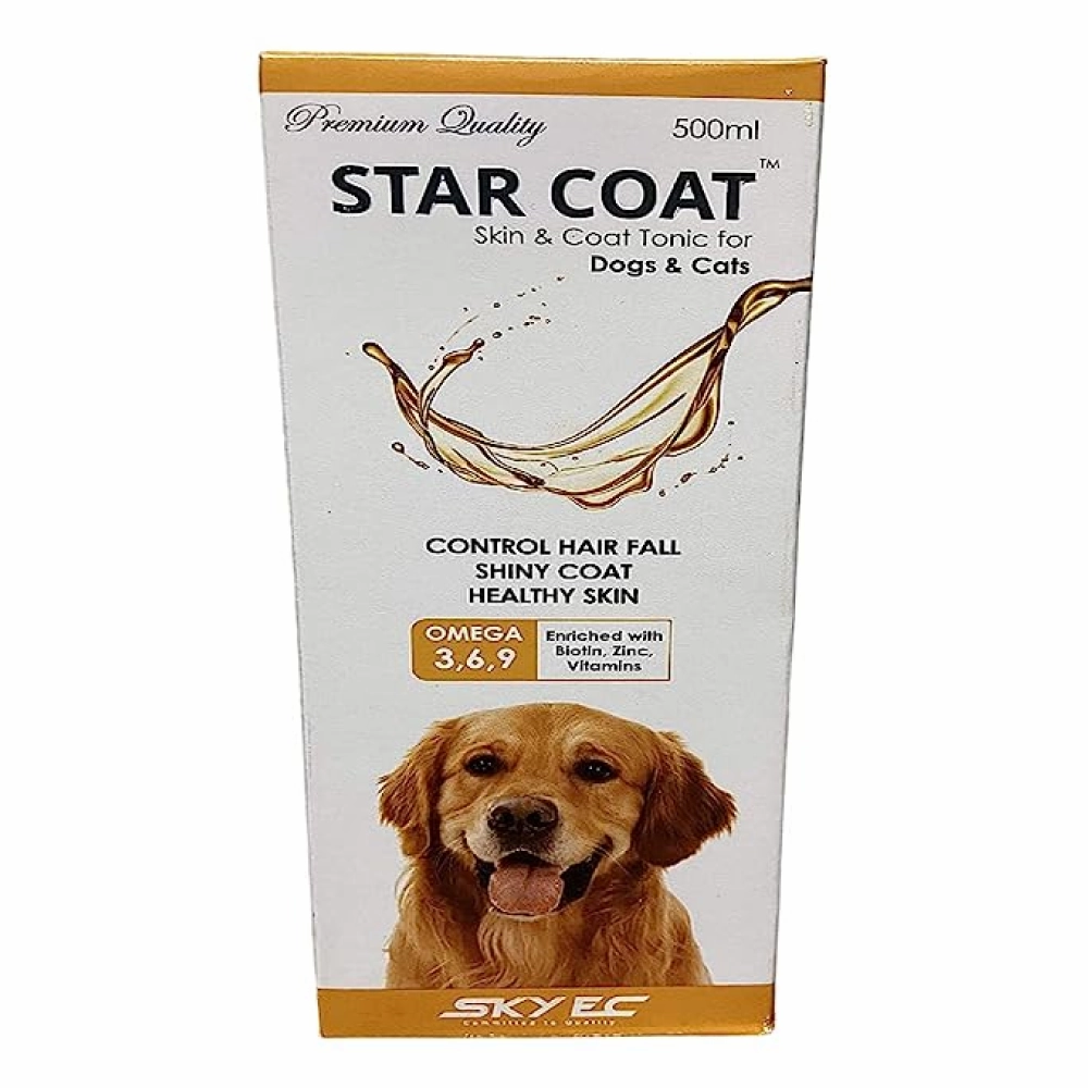 Skyec Star Coat Omega 3   6 Syrup for Dogs and Cats